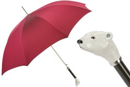 Pasotti Bear Enameled Men Umbrella - $355.00