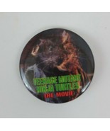 1991 Teenage Mutant Ninja Turtles The Movie Master Splinter 2&quot; Pin Button - $5.40 CAD