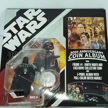Star Wars Hasbro 30th Anniversary Darth Vader Figure 5 Panel Coin Album NEW - £26.01 GBP
