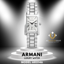 Emporio Armani Classic Stainless Steel Dial Strap watch for women AR0146 - $130.91