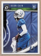 2018 Donruss Optic #127 Deon Cain Indianapolis Colts RC Rookie - £1.47 GBP