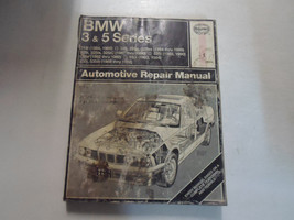 1982 1992 Haynes Bmw 3 &amp; 5 Series Automotive Repair Manual Water Damaged Faded - £11.81 GBP