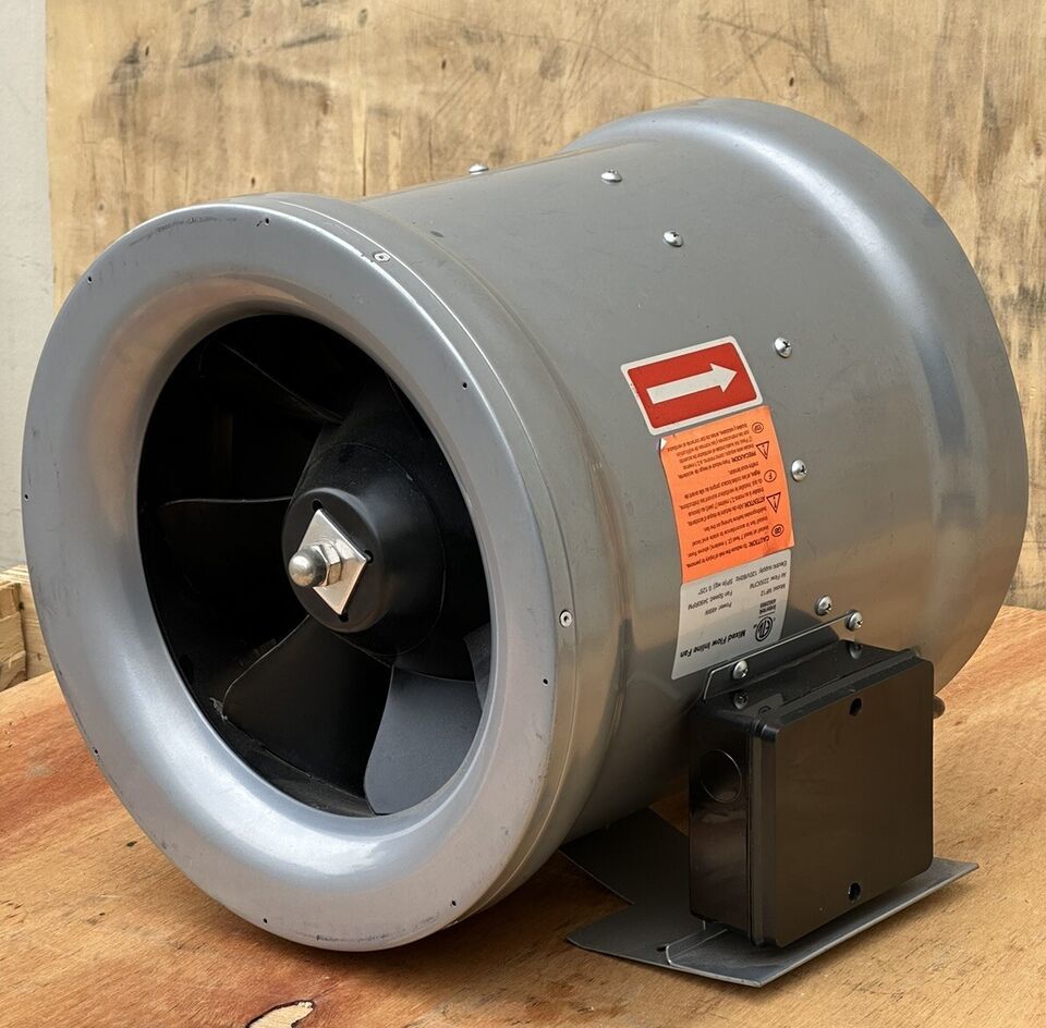 12” Mixed Flow Inline Fan 2250CFM Circulation Exhaust Fan For Room Venti... - $193.53