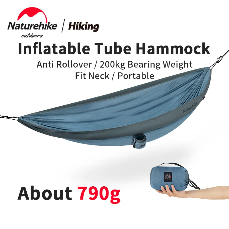 Naturehike Camping Hammock 0.79g 2 Persons 210T Nylon 200 kg Bearing Weight - £19.28 GBP+