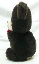 Vintage Russ Wembly Brown Teddy Bear W/ Flower 7" Plush Stuffed Animal 1980's - £19.46 GBP