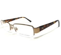 Ralph Lauren Eyeglasses Frames RL5034 9067 Tortoise Bronze Rectangular 5... - £44.66 GBP