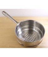 EMERIL Pro-Clad STEAMER Insert Pan 7 1/2&quot; Stainless Steel Strainer - $369.20 MXN