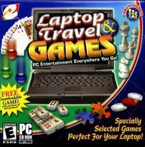 eGames Laptop &amp; Travel Games (PC-CD, 2004) for Windows - NEW in Retail SLEEVE - £6.36 GBP