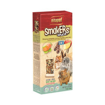 A &amp; E Cages Smakers Rabbit &amp; Rodent Triple Pack Treat Stick Veggie/Carob/Fruit, - £7.14 GBP
