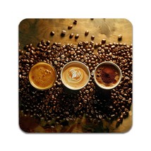 2 PCS Coffee Latte Cappuccino Coasters - £11.66 GBP