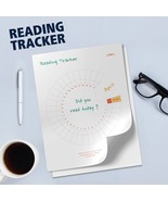 Reading Tracker Printable, Reading Log, Yearly/Monthly Reading Tracker. - $1.99