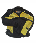 XELEMENT Advanced Motorcycle Jacket Padded Mesh Moto Racing Mens Medium - $550.05 MXN