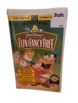Fun and Fancy Free (VHS, 1997) Walt Disney Masterpiece 50th Anniversary SEALED  - £11.68 GBP