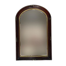 Antique Wood Wall Mirror Gold Trim 40&quot; - £309.76 GBP