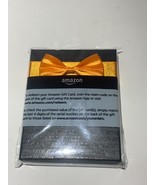 Amazon Gift Card Box Black with Orange Ribbon (BOX ONLY - NO GIFT CARD) - £7.18 GBP