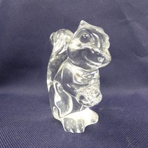 Princess House Pets 24% Crystal Squirrel Holding A Nut 3.25&quot; Tall WOJL4 - £14.38 GBP