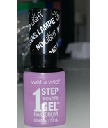 Wet n Wild Gel 1-Step Wonder Nail Color 7281 Lavender Out Loud, NEW IB#411 - £9.23 GBP