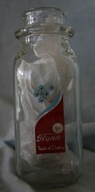 Vintage One Half Pint Flynn Glass Milk Bottle Duraglas  - £6.29 GBP