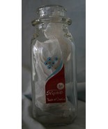 Vintage One Half Pint Flynn Glass Milk Bottle Duraglas  - £6.15 GBP