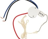 Leviton 1691-50 Pull Chain Switch Three Speed Four Position White - $19.99