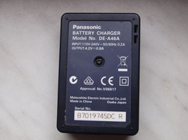 Oem DE-A46 Battery Charger Panasonic Lumix DMC-TZ1 DMC-TZ2 DMC-TZ3 DMC-TZ4 &amp; TZ5 - £13.00 GBP