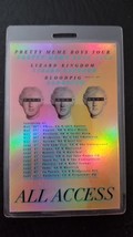 LIZARD KINGDOM / BLOODPIG - ORIGINAL TOUR LAMINATE BACKSTAGE PASS - $33.00