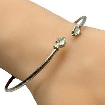 vintage sterling silver 925 etched bangle 10 Grams - $67.76 CAD