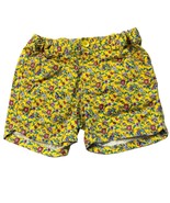 Gap Kids Floral Yellow Cotton Shorts Girls Size 10 Regular - $274.16 MXN