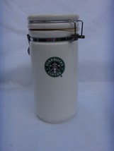 2007 Starbucks Logo Stoneware Coffee Canister - £7.78 GBP