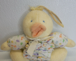 Vintage Prestige Toy Corp Nursery Lullabye Pull Down Plush Chick Duck An... - $14.79