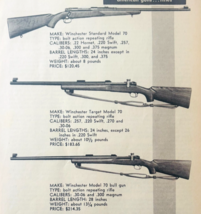 1950 Winchester Model Rifles Advertisement Vintage Gun Firearms DWV11D - $367.66 MXN 1950 Winchester Model Rifles Advertisement Vintage Gun Firearms DWV11D - $367.66 MXN