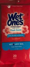 Wet Ones Hand Wipes 20 pcs pk New Ship24HRS - £3.08 GBP