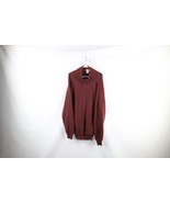 Vtg 90s LL Bean Mens XLT Faded Heavyweight Cotton Ribbed Knit Full Zip S... - €46,39 EUR