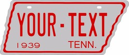 Tennessee 1939 Tag Custom Personalize Novelty Vehicle Car Auto License Plate  - £16.16 GBP