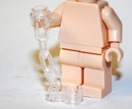 Short chain clear Ice Building Minifigure Bricks US - $5.00