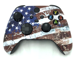 Custom Microsoft Xbox Series X / S Controller - Soft Touch USA American Flag - £67.62 GBP