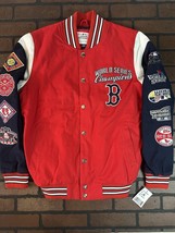 Boston Red Sox G-III 9X Welt Serie Varsity Jacke ~ Nie Getragen ~ S M L XL 2XL - £102.09 GBP