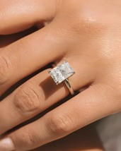 2 Carat IGI Certified G/VVS2 Emerald Cut Lab Grown Diamond Engagement Ring, Side - £1,048.01 GBP