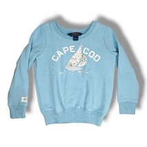 Polo Ralph Lauren Girls Kids Cape Cod Nautical Sweater Sweatshirt Sz 5 - $16.95