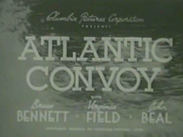 Atlantic Convoy (1942) Rare WW2 Title - £7.36 GBP