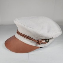 Brixton Fiddler Cap Fisherman Newsboy Hat Lined Size 7 1/4 M Suede Leath... - €25,62 EUR