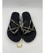 Teva Mush Mandalyn Wedge Ola 2 Metallic Sandal Women&#39;s size 12 - £15.98 GBP