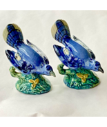 Pair of Blue Bird Figurines - Set of 2 - Stangl Style - $525.58 MXN