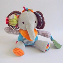 Skip Hop Banana Buddies Elephant Plush Baby Activity Teething Stuffed Animal - £11.85 GBP