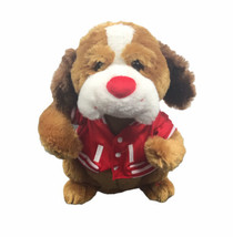 Cuddle Barn Animated Dog Scrappy Ear Flap &amp; Sings Do You Love Me Tested Works - £16.59 GBP