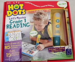 Educational Insights Hot Dots Master Grade 1 Reading w/ Pen WORKS! Homeschool - £12.51 GBP
