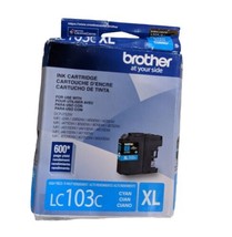 New Brother LC103C Xl Cyan Ink Cartridge Open Box - £5.93 GBP