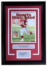 Pat Tillman Framed Arizona Cardinals 8x10 Photo w/Laser Signature - £76.70 GBP