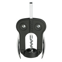 BOJ - 0101030404 - Lux Handheld Double Lever Wine Opener, Corkscrew (Black)