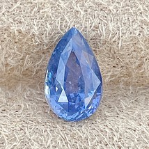 Natural Unheated Blue Sapphire 2.73 Cts Pear Cut Loose Gemstone - £399.67 GBP